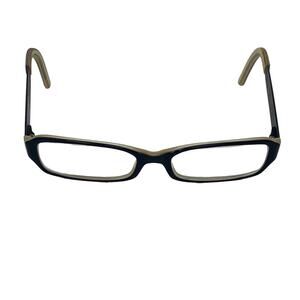 DKNY Woman's Black White  Eyeglasses Frames Only Needs Lens